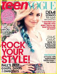 Demi Lovato Teen Vogue címlaplány - 2012. 10. 09.